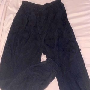 Black Baggy Cargo Pants